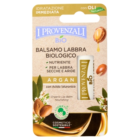 I Provenzali Bio Balsamo Labbra Biologico Argan Nutriente 5,5 ml